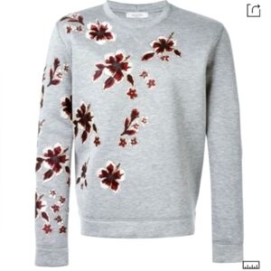 Valentino Hibiscus Scuba Jersey Top